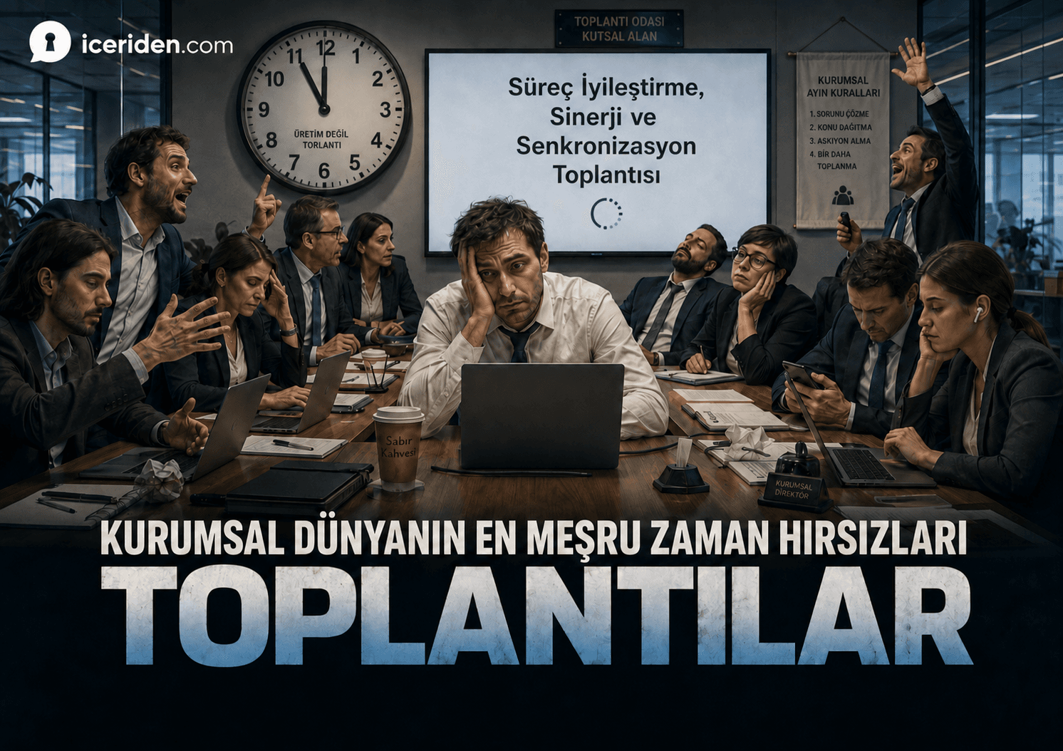 Kurumsal Dünyanın En Meşru Zaman Hırsızları: Toplantılar